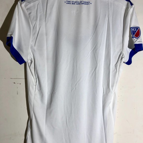 Adidas MLS FC DALLAS Women's Blue Jersey All sizes S-2XL New with tags - Picture 2 of 4